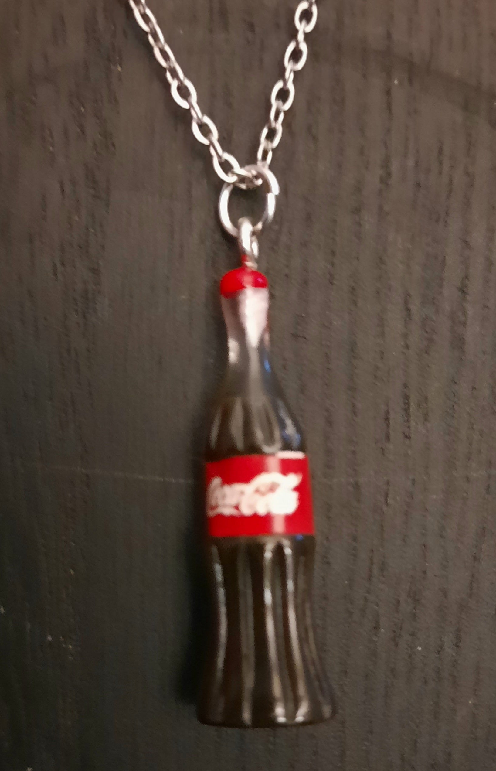 Cola bottle necklace