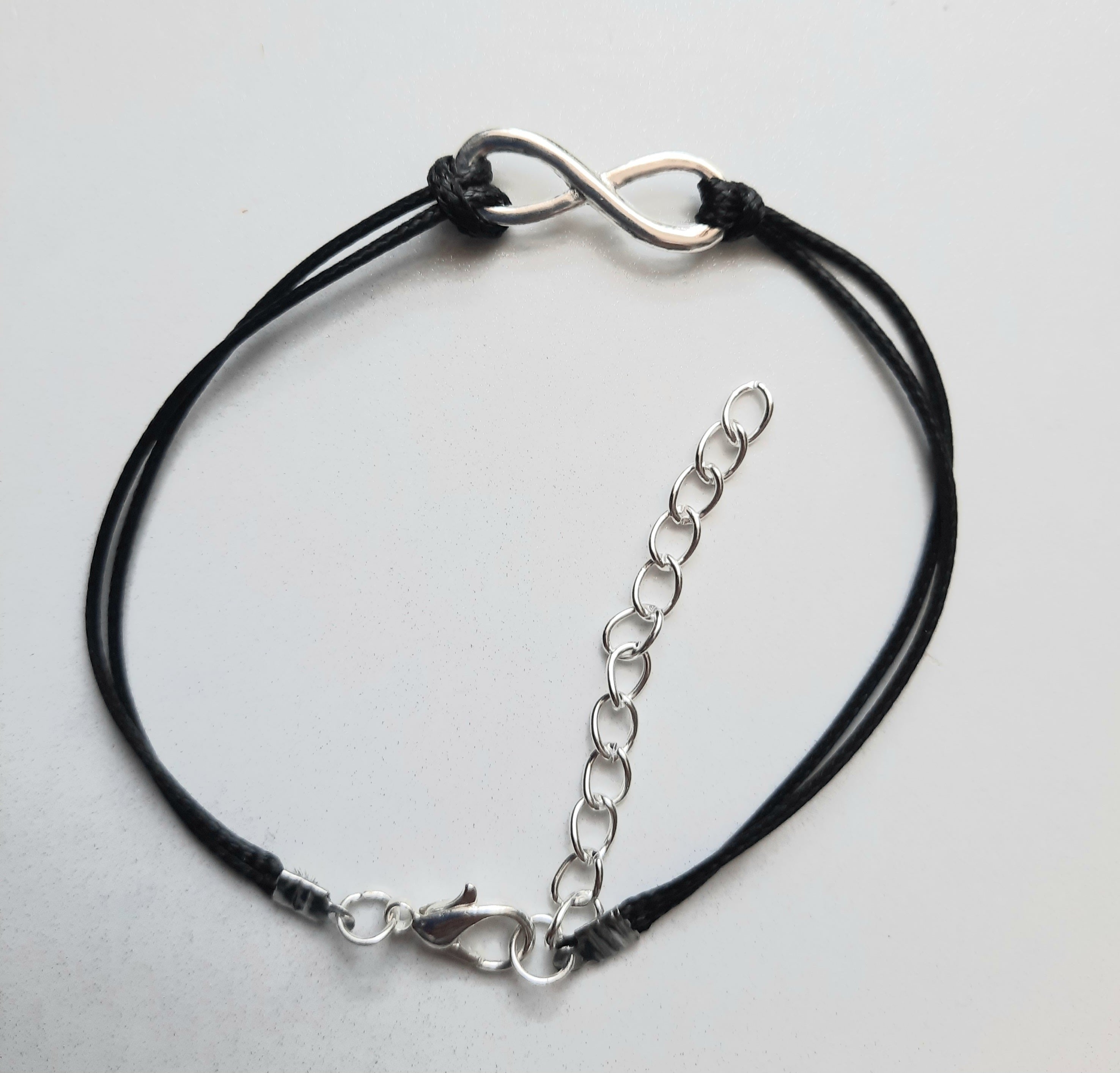 Rope chain Infinity bracelet