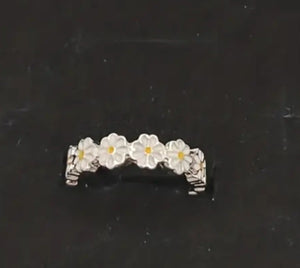 Daisy chain adjustable ring