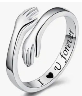 Loves embrace ring