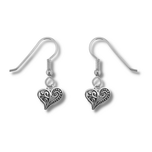 Hollow Heart Earrings