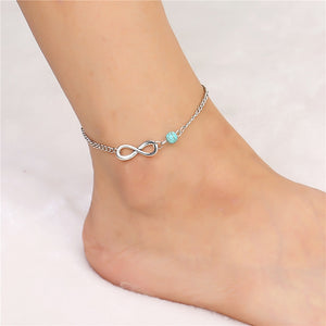 Jewelled Infinity Anklet
