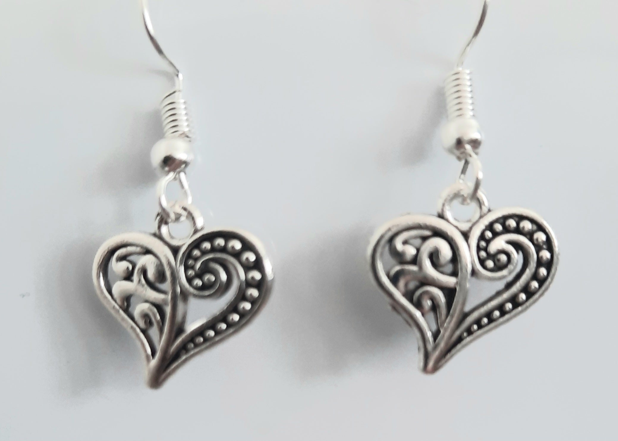 Hollow Heart Earrings