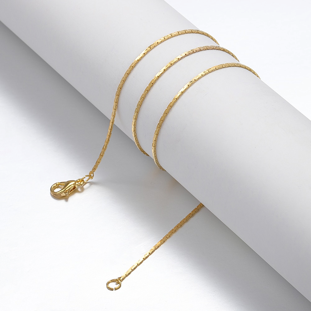 Golden Simple Chain Necklace