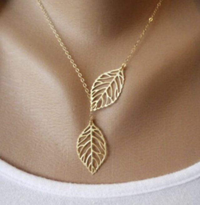 Gold Leaf Necklace