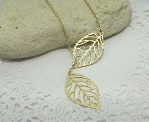 Gold Leaf Necklace