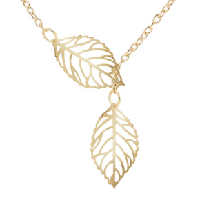 Gold Leaf Necklace