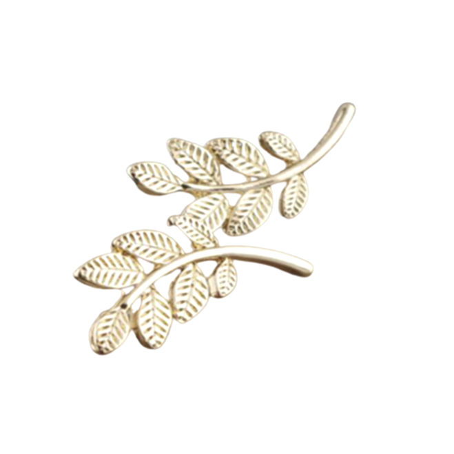 Gold Branch Earrings