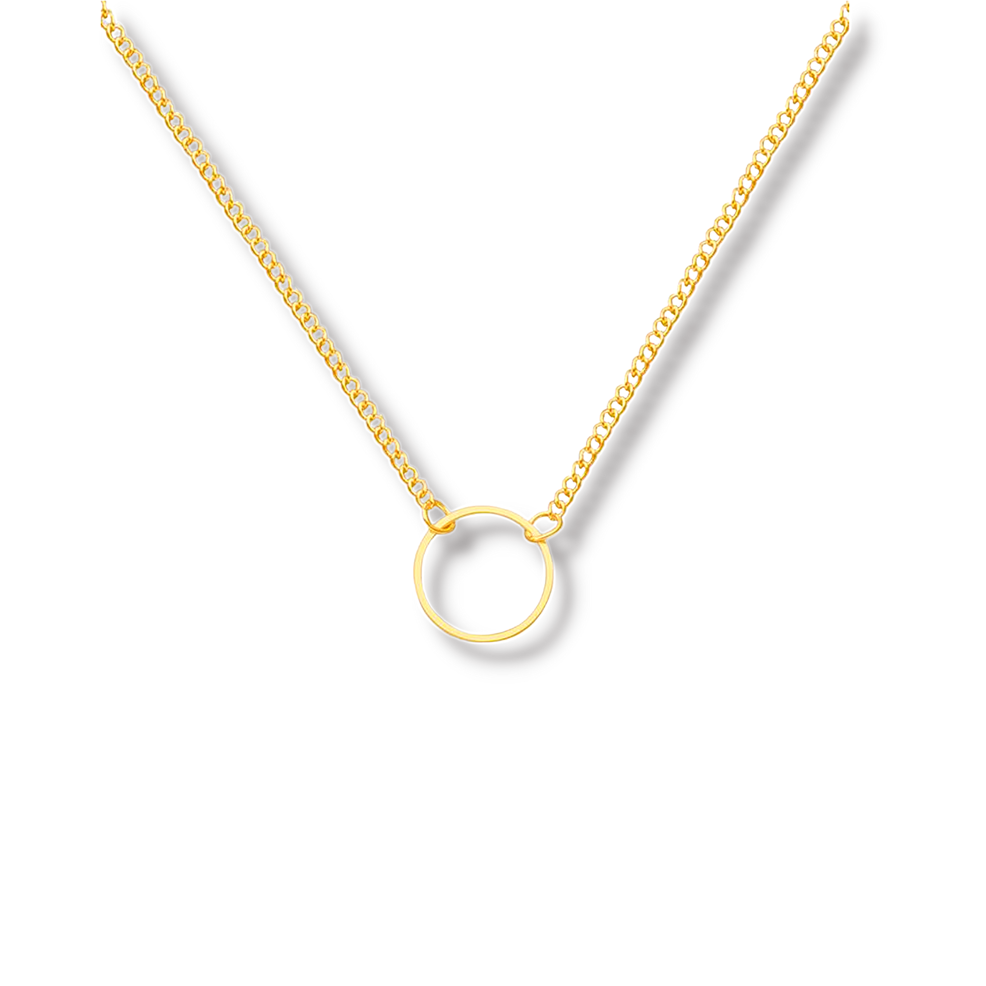 Golden Circle Necklace