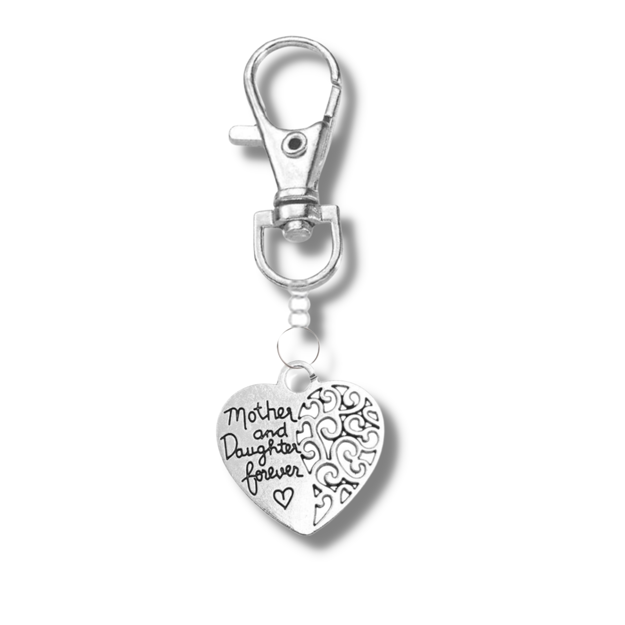 Mother and Daughter Keyring