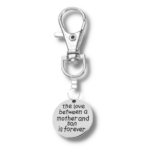 Mother and Son Keyring