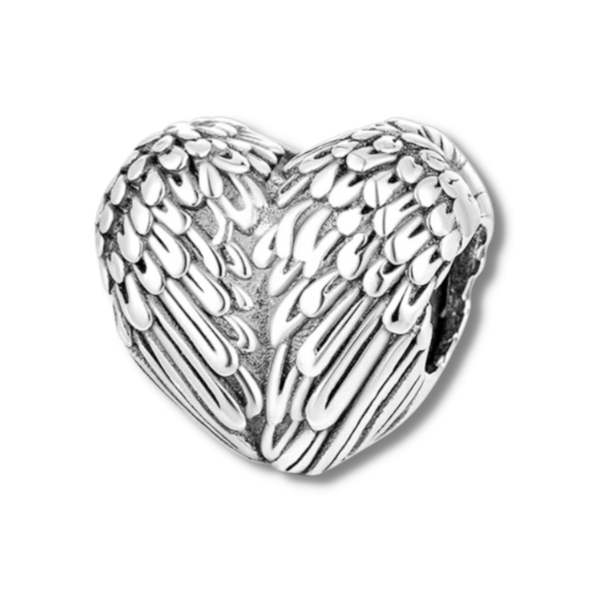 Angel wing charm